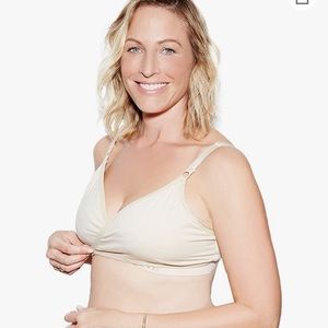 Nude sz M dairy fairy nursing bra